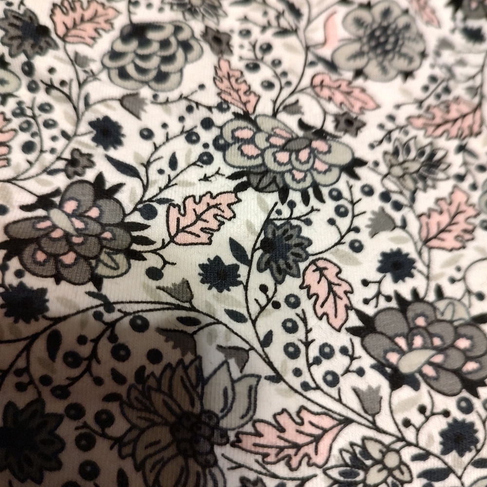 🖤🦄🖤 Whimsical Vintage Deadstock Floral Paisley Cotton Cheeky Boy Shorts - M - Picture 5 of 11